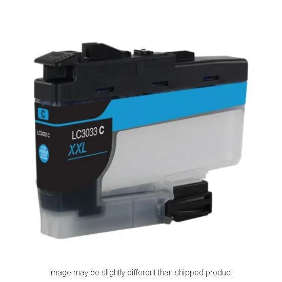 Brother LC3033 Super Hi Cyan ink cartridge, XXL size