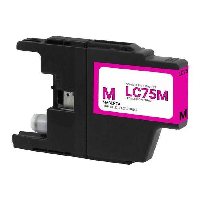 LC75M magenta high-yield ink cartridge for Brother printers