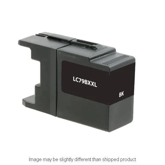 LC79BXXL black ink cartridge for Brother printers, single unit