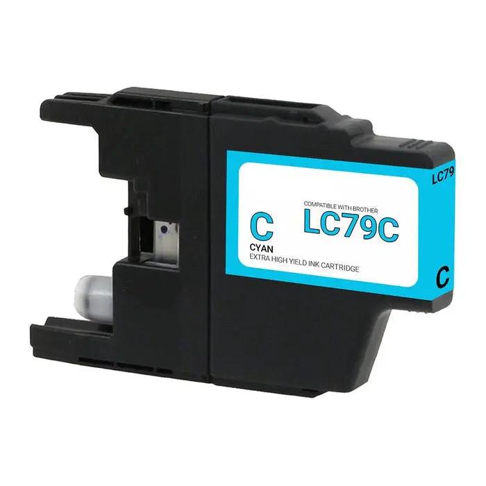 LC79C cyan extra high yield ink cartridge for Brother printers