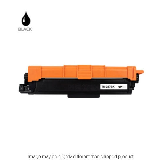 REMAN COMPRP BROTHER TN227 HI YLD BLACK TONER