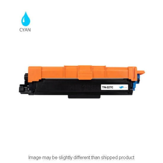COMPRP BROTHER TN227 HI YLD CYAN TONER