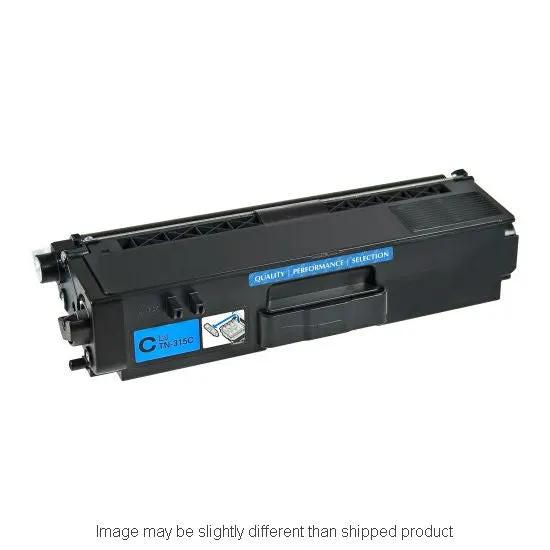 COMPRP Brother TN315 Cyan High-Yield toner cartridge by The Toner Depot