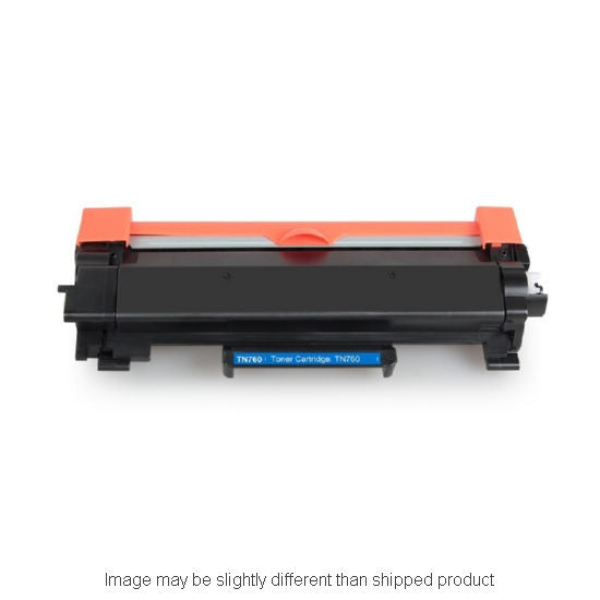 REMAN COMPRP BROTHER TN760 HI YLD BLACK TONER