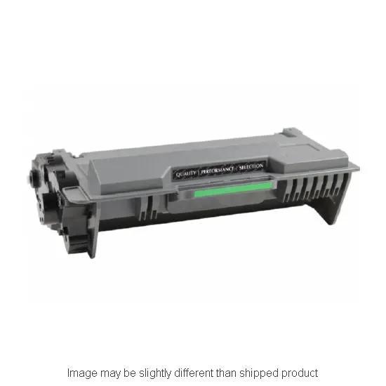 Toner cartridge compatible with Brother TN820 standard yield black, 3,000-page capacity