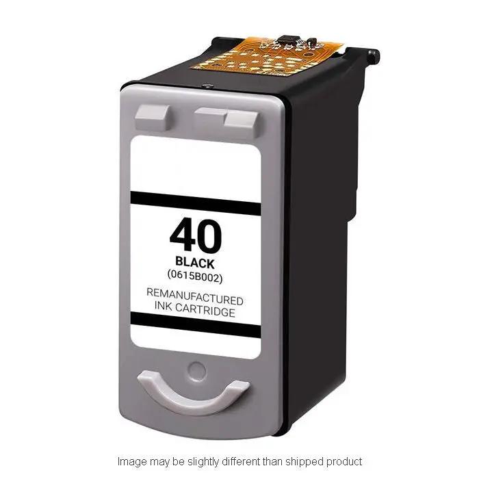 PG40 SD Pigment Black remanufactured ink cartridge Canon.