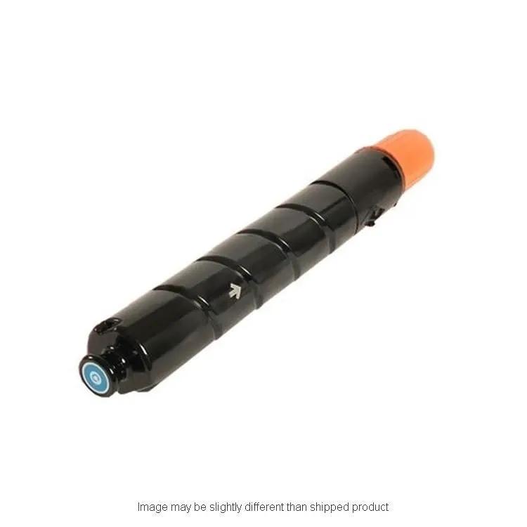 GPR31 cyan toner cartridge for Canon printers, black body with orange end cap