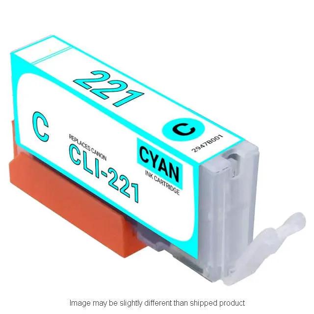 Canon CLI-221 cyan ink cartridge replacement by The Toner Depot