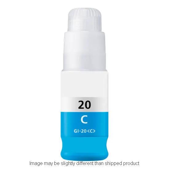 GI-20 cyan ink bottle for Canon printers by The Toner Depot