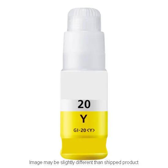 GI20 HI Yellow Ink cartridge for Canon printers by The Toner Depot