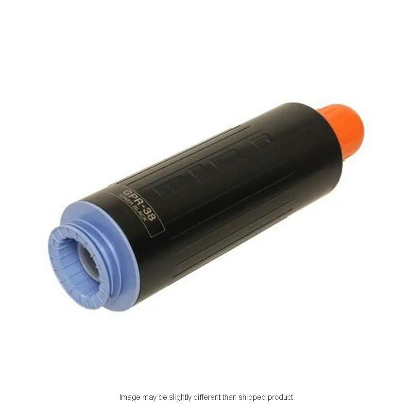 GPR38 SD black toner cartridge for Canon, black body with blue end cap