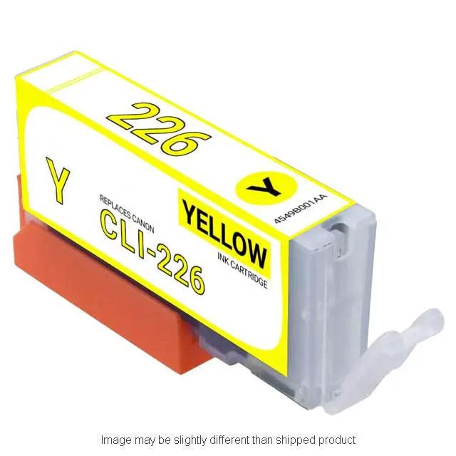 Canon CLI-226 yellow ink cartridge for printers; yellow label with 226 and Y symbol