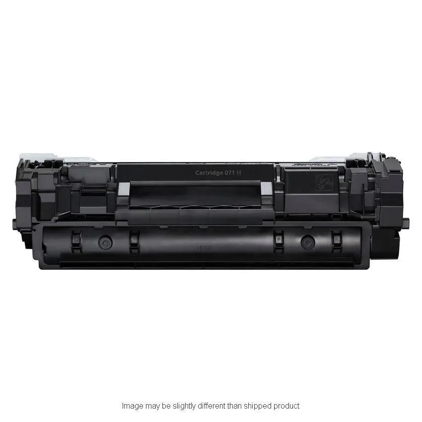 CRG071 high-capacity Canon black toner cartridge with chip.