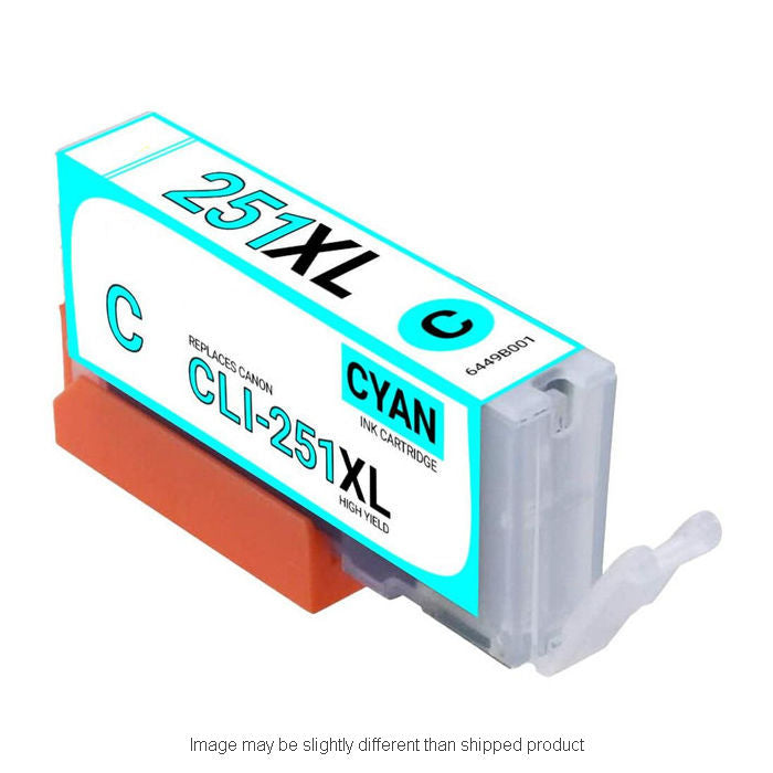 COMPRP CANON 6449B001 CLI251XL HI CYAN INK