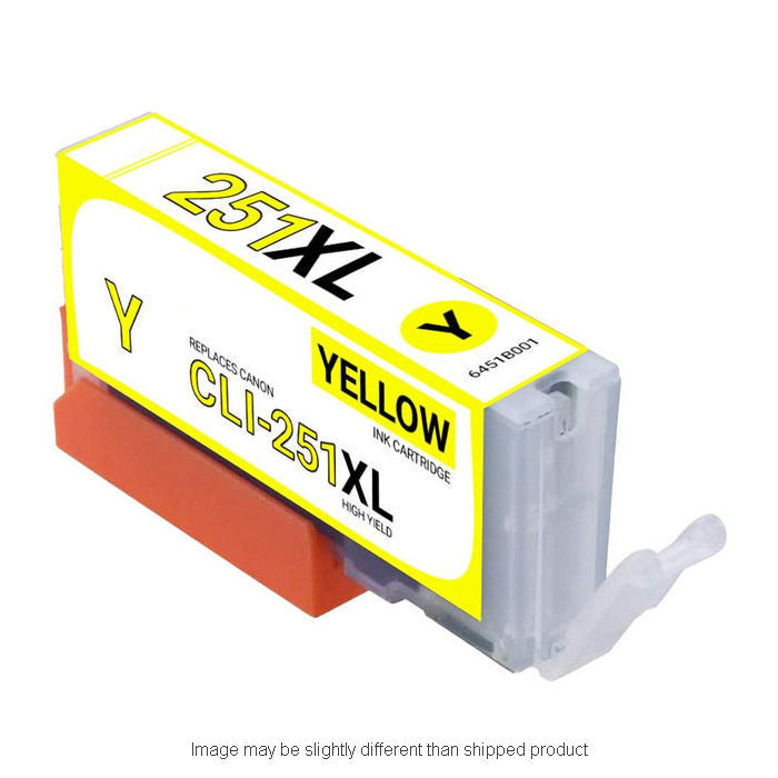 COMPRP CANON 6451B001 CLI251XL HI YELLOW INK