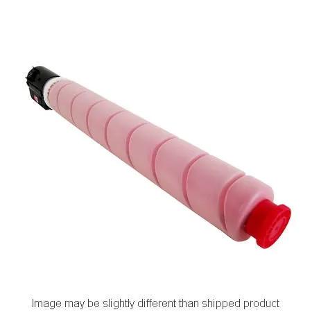 Canon GPR53 SD magenta toner cartridge, long pink cylinder with a red end cap