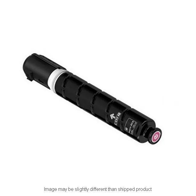Canon GPR52 magenta toner cartridge, black cylindrical unit with magenta end cap