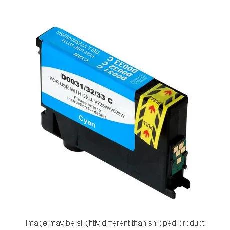 Dell 331-7378 Series cyan ink cartridge for Dell printers.
