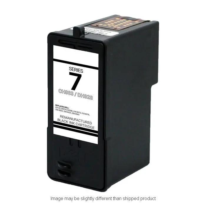 Series 7 black ink cartridge, Dell 310-8376, for Dell printers