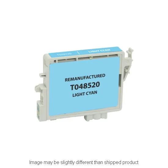 T048520-S light cyan ink cartridge, remanufactured with blue label for Epson printers