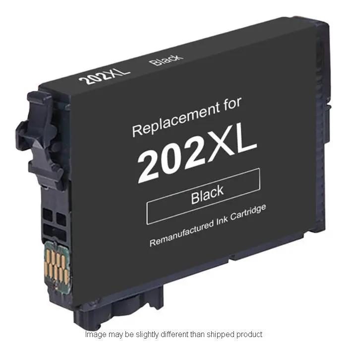 202XL black high-yield remanufactured ink cartridge for Epson printers