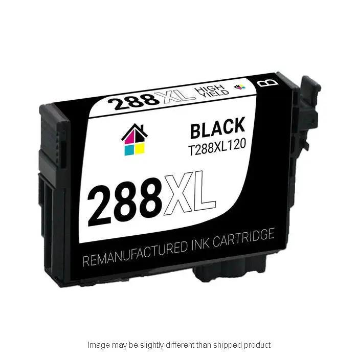 COMPRP EPSON T288XL120-S hi-yield black ink cartridge remanufactured