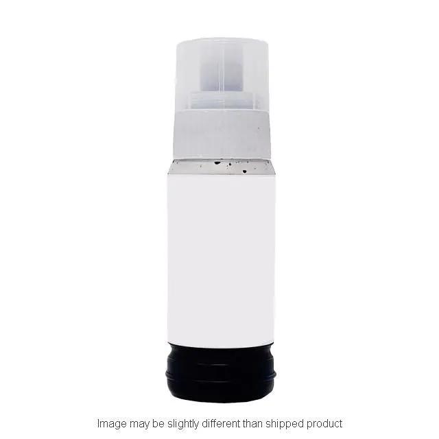 Epson T0502120-S black ink bottle by The Toner Depot; white bottle with clear cap