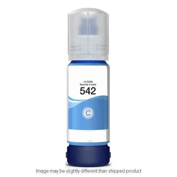 COMPRP Epson cyan ink bottle with 542 label and translucent cap