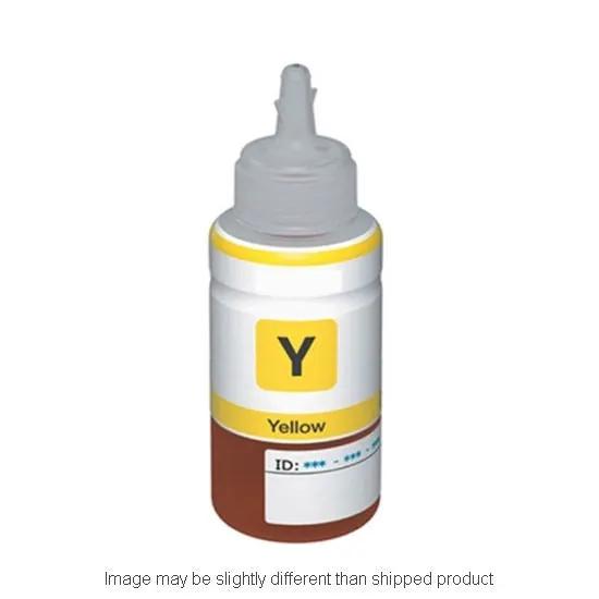 EPSON T664420 SD Yellow ink bottle with yellow label and grey nozzle cap