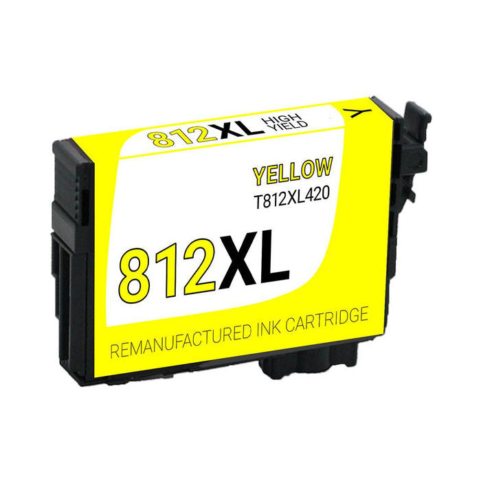 COMPRP EPSON T812XL420-S HI YLD YELLOW INK