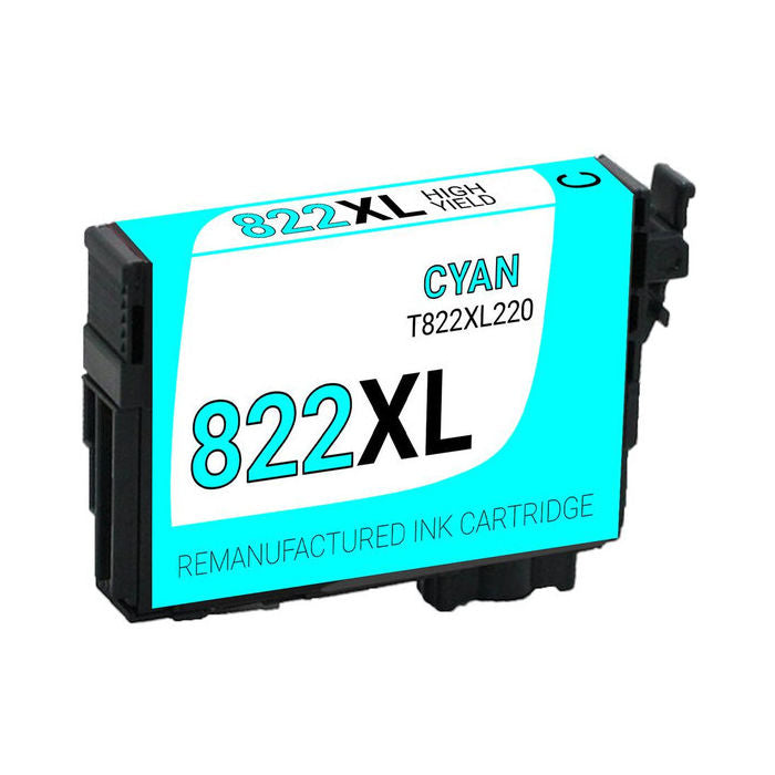 COMPRP EPSON T822XL220-S HI YLD CYAN INK
