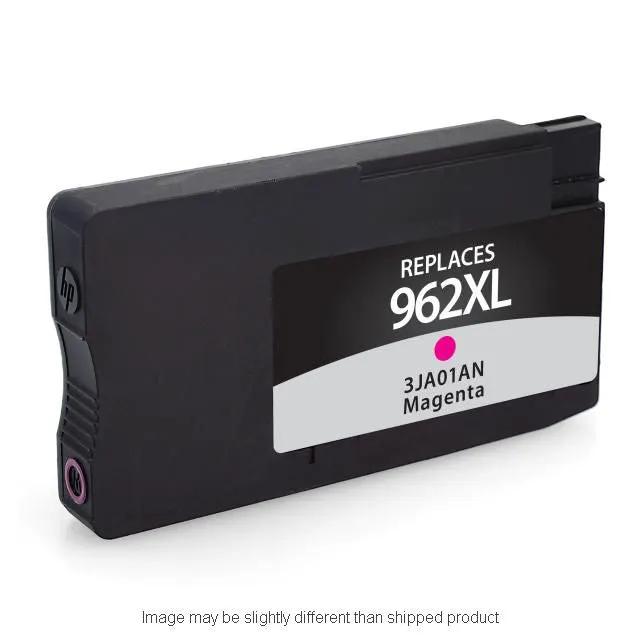 HP 962XL magenta ink cartridge, high-yield 3JA01AN