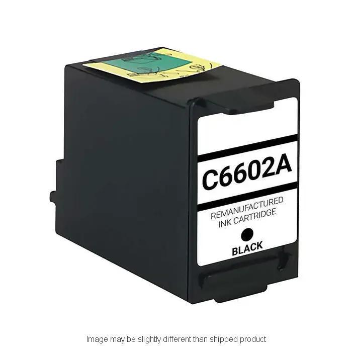 HP C6602A remanufactured black ink cartridge by The Toner Depot.