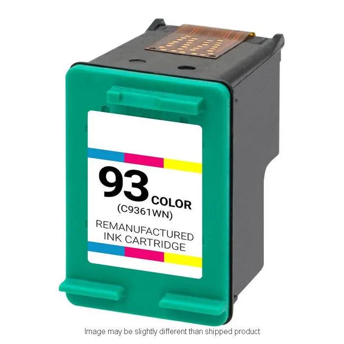 HP C9361WN tri-color ink cartridge, green, remanufactured