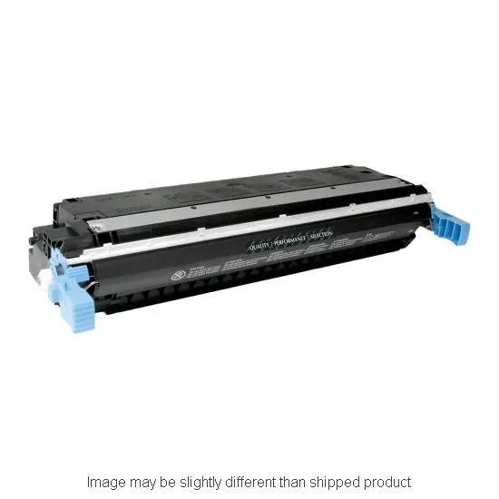 Reman HP C9730A 645A black toner cartridge by The Toner Depot
