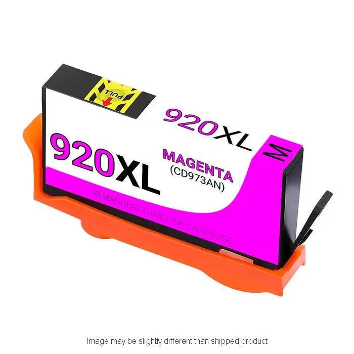 HP 920XL magenta ink cartridge CD973AN, remanufactured