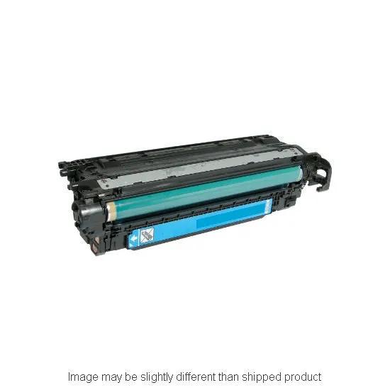 HP CE251A 504A cyan toner cartridge, SD yield for Color LaserJet
