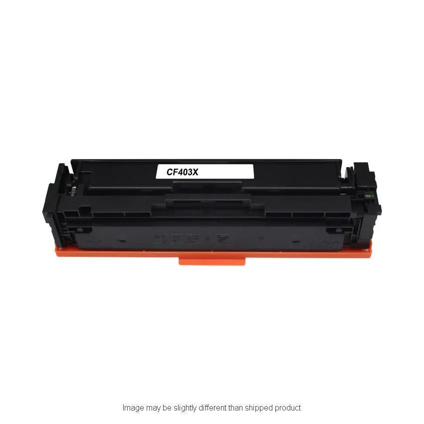 The Toner Depot remanufactured HP CF403X magenta 201X high-yield toner cartridge.
