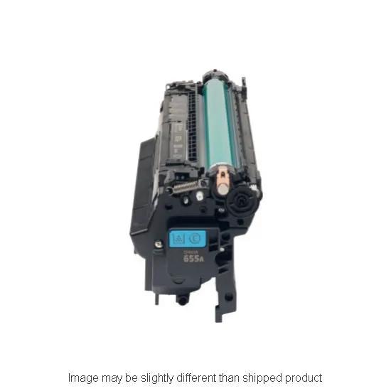 HP CF451A 655A SD cyan toner cartridge for HP color laser printers from The Toner Depot brand