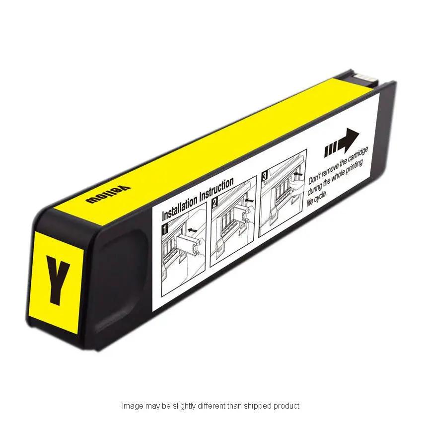 HP 971XL yellow ink cartridge, high-yield for HP printers by The Toner Depot.