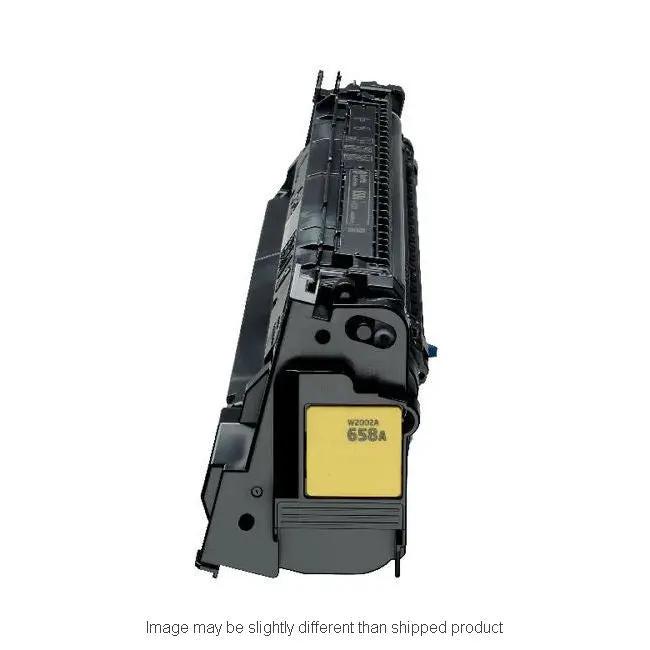 HP W2002A 658A toner cartridge from The Toner Depot, remanufactured with yellow chip