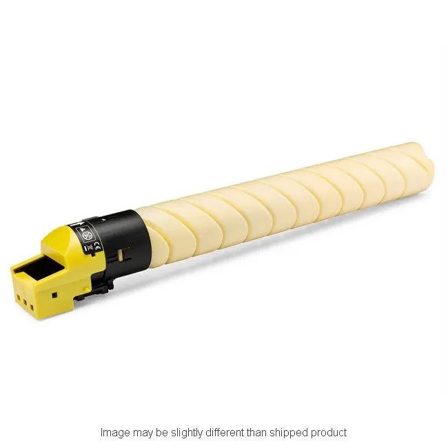 TN626 SD Yellow toner cartridge; long beige-yellow cartridge with yellow end cap