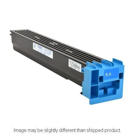 TN713 SD Cyan toner cartridge for Konica, blue end cap by The Toner Depot