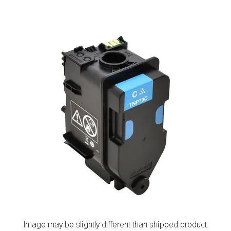 TNP79 SD cyan toner cartridge for Konica AAJW430, blue label