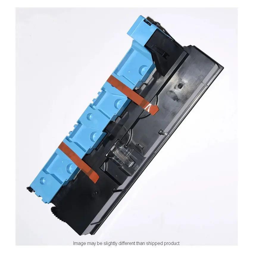 WX103 waste container for Konica printer, blue modules on black housing
