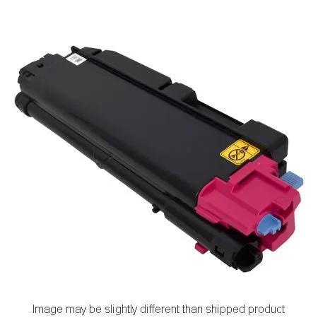 TK5272 magenta toner cartridge, Kyocera brand, black housing