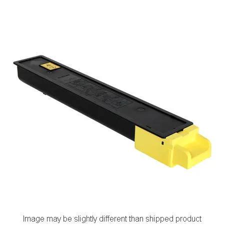 TK8327 SD Yellow Toner cartridge with black body and yellow end Kyocera