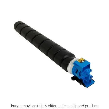 TK8527 SD Cyan Toner cartridge, Kyocera, by The Toner Depot, blue connector end