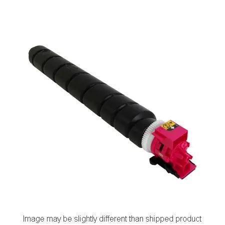 Kyocera TK8527 SD magenta toner cartridge with a black cylindrical body and magenta toner housing at the end