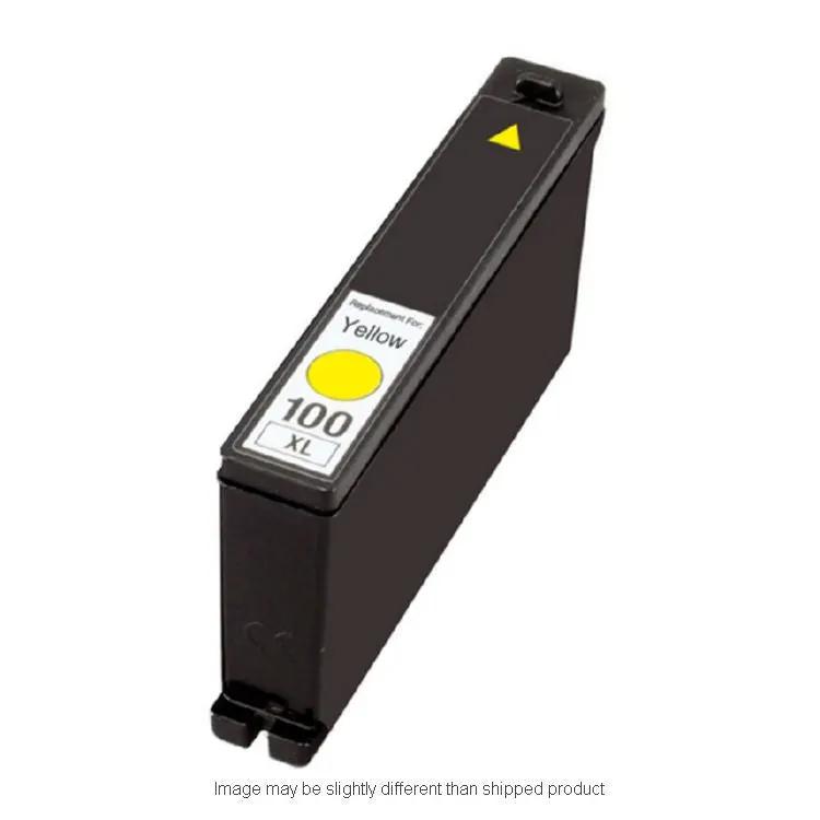 Lexmark 100XL Yellow ink cartridge high-yield, model 14N1071